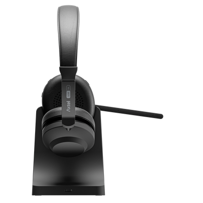 Axtel ONE Bluetooth Stereo USB-A Headset mit Ladestation AXH-ONEBTD-CB