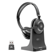 Axtel ONE Bluetooth Stereo USB-A Headset mit Ladestation AXH-ONEBTD-CB
