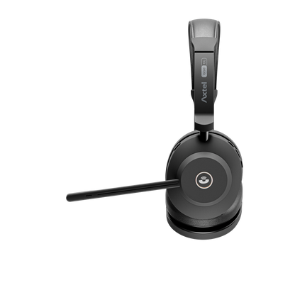 Axtel ONE Bluetooth Stereo USB-A Headset mit Ladestation AXH-ONEBTD-CB