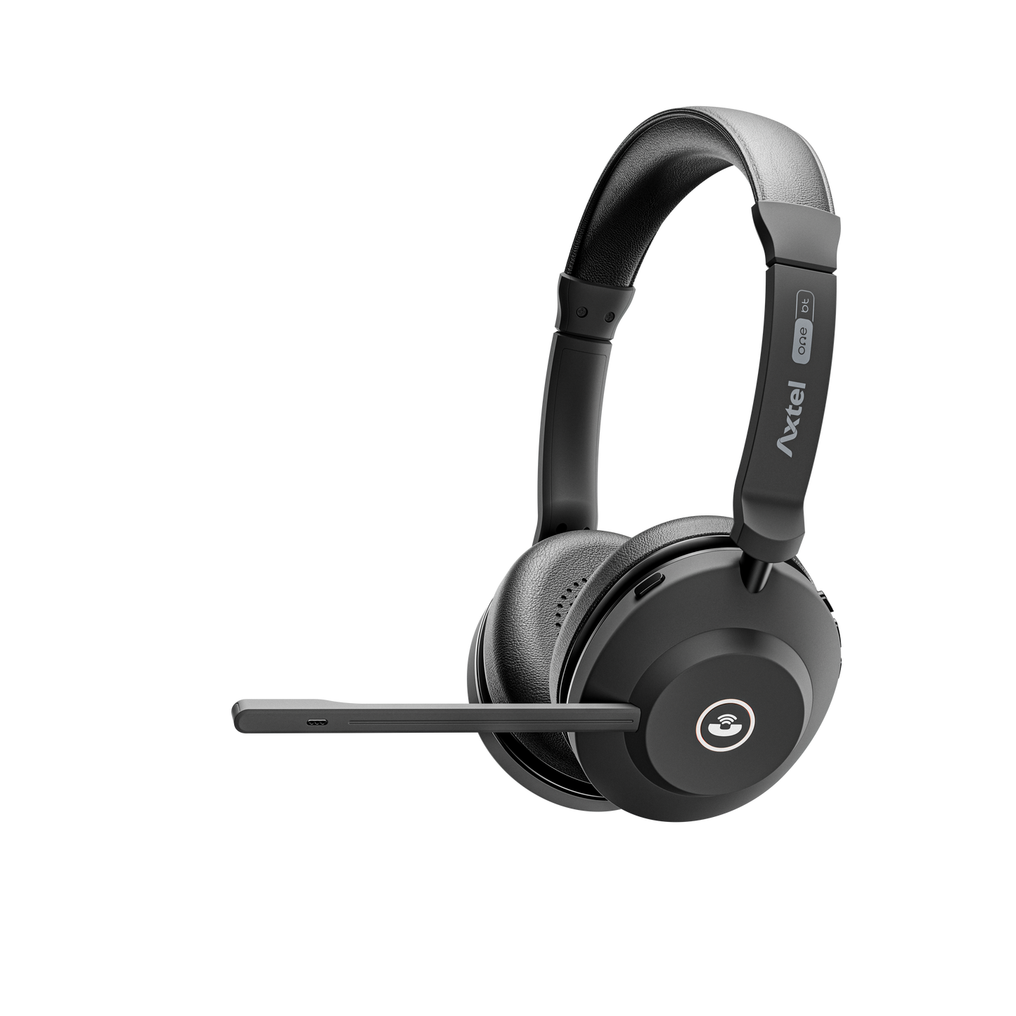Axtel ONE Bluetooth Stereo USB-A Headset mit Ladestation AXH-ONEBTD-CB