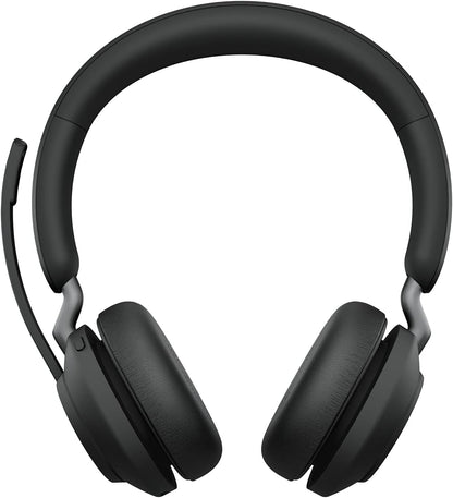 Jabra Evolve2 65 UC Stereo USB-A Headset Link380a Schwarz 26599-989-999
