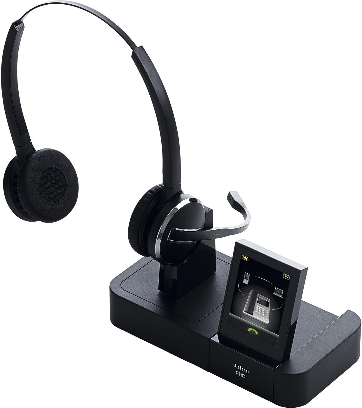 Jabra Pro 9465 Stereo Headset mit Station 9465-29-804-101