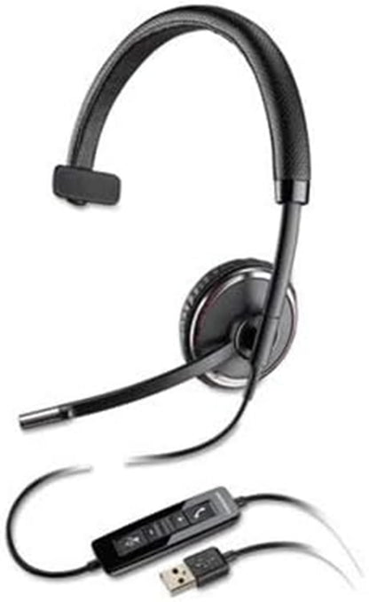 Plantronics Blackwire 5210 Mono USB-A Over-Ear Kopfhörer Schwarz 207577-01